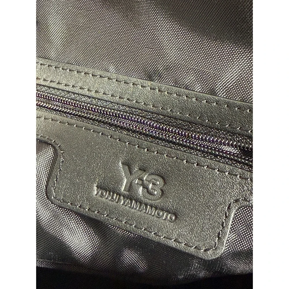 Y-3 Yohji Yamamoto Qasa Small Backpack Black Noir Neoprene Bag NEW with flaw